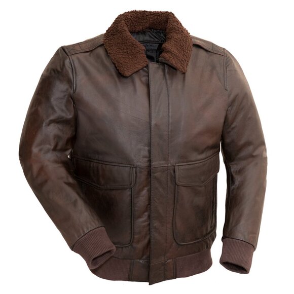 Men's Fashion Leather Jacket - Picture 7 of 8